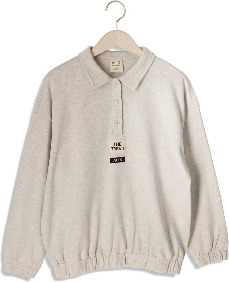 ALIX MINI Meisjes Truien & Vesten Polo Sweater Lichtgrijs