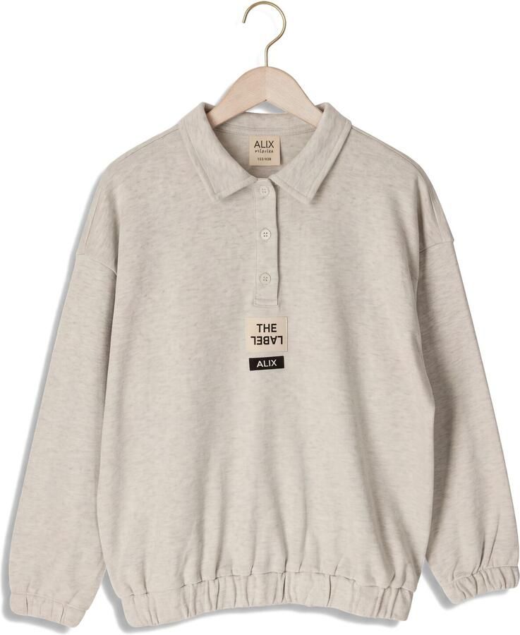 ALIX MINI Meisjes Truien & Vesten Polo Sweater Lichtgrijs
