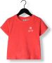 ALIX MINI Meisjes Tops & T-shirts Kids Knitted Terry T-shirt Koraal - Thumbnail 1