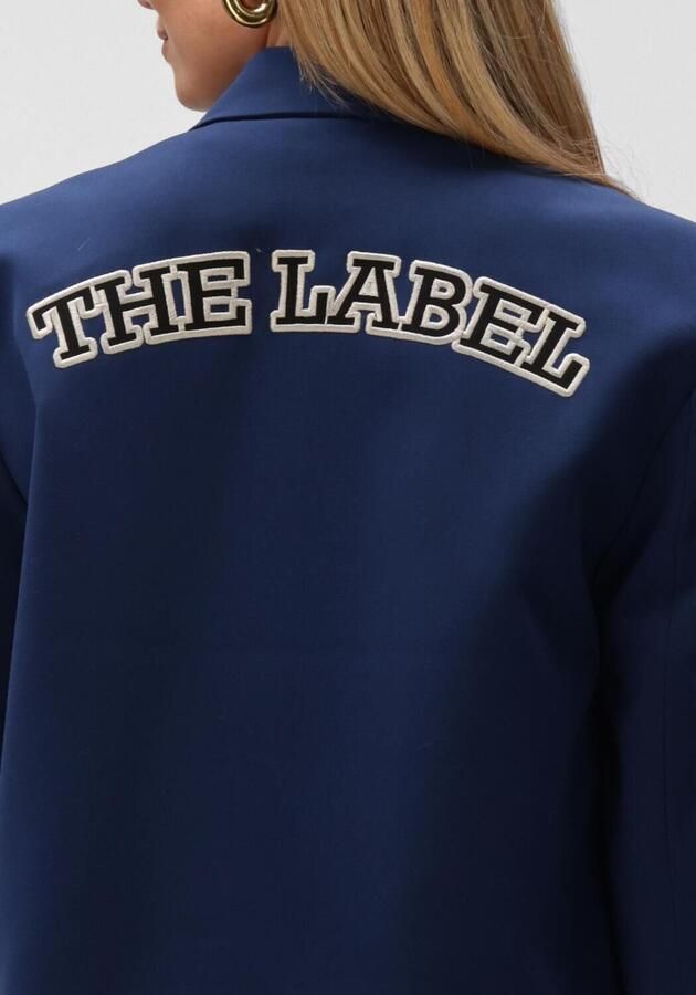 ALIX THE LABEL Dames Blazers Ladies Woven Boxy Blazer Donkerblauw - Foto 4