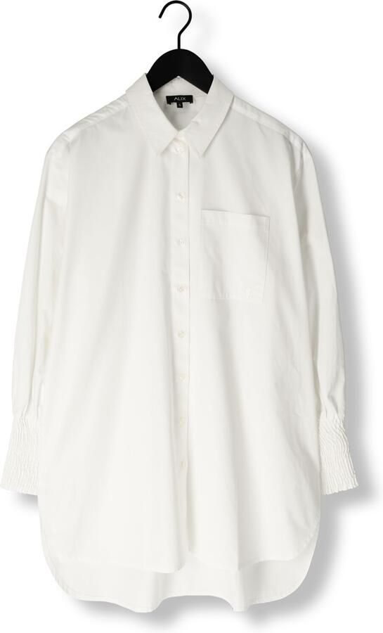 Alix The Label Witte Oversized Blouse Veelzijdige Stijl White Dames - Foto 3