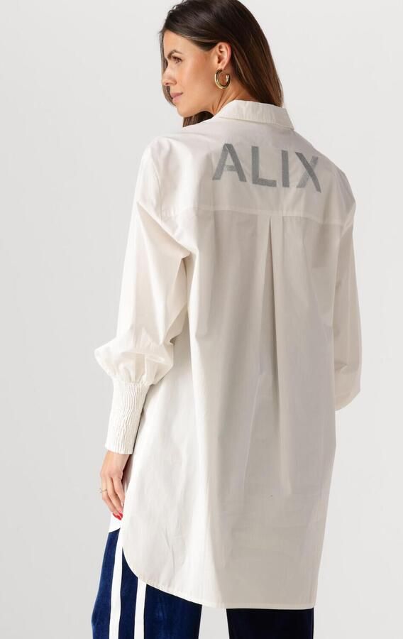 Alix The Label Witte Oversized Blouse Veelzijdige Stijl White Dames - Foto 2