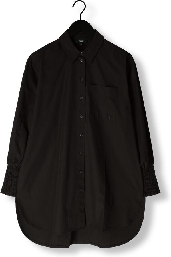 ALIX THE LABEL Dames Blouses Ladies Woven Oversized Blouse Zwart - Foto 3