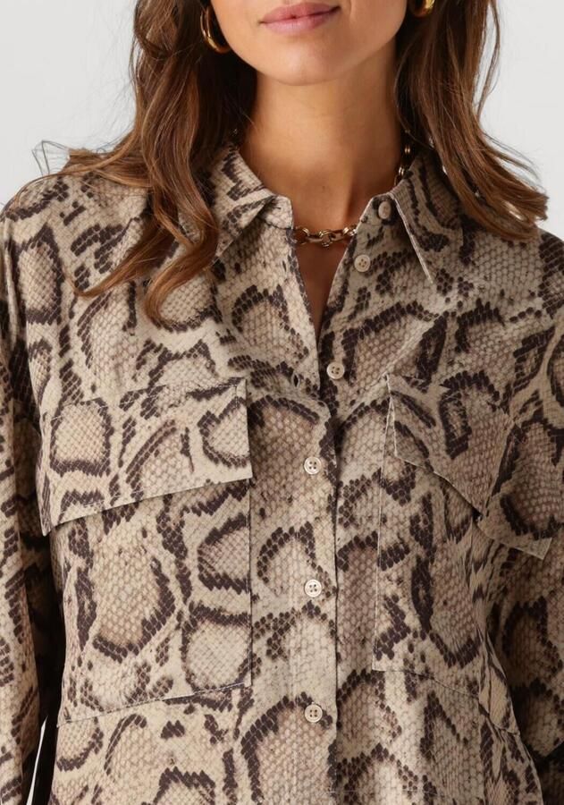 Alix The Label Slang Twill Blouse Veelzijdige Stijl Multicolor Dames - Foto 2