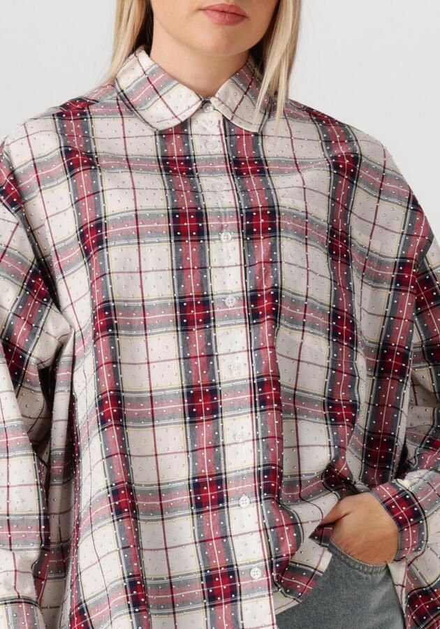 ALIX THE LABEL Dames Blouses Studded Oversized Blouse Multi - Foto 3