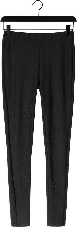 ALIX THE LABEL Dames Broeken Ladies Knitted Alix Jacquard Legging Zwart - Foto 4