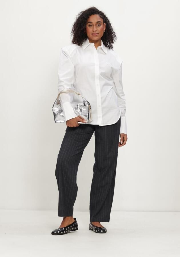 ALIX THE LABEL Dames Blouses Ladies Woven Fitted Blouse Wit - Foto 4