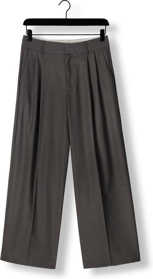 ALIX THE LABEL Dames Broeken Ladies Woven Celan Wide Leg Pants Zwart - Foto 3