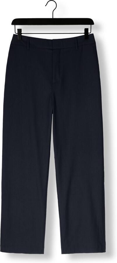 ALIX THE LABEL Dames Broeken Ladies Woven Clean Pants Donkerblauw - Foto 3