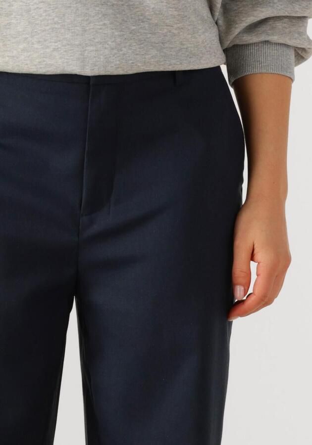 ALIX THE LABEL Dames Broeken Ladies Woven Clean Pants Donkerblauw - Foto 2