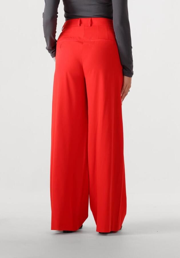 Alix The Label Rode Plooibroek voor Stijlvolle Vrouwen Red Dames