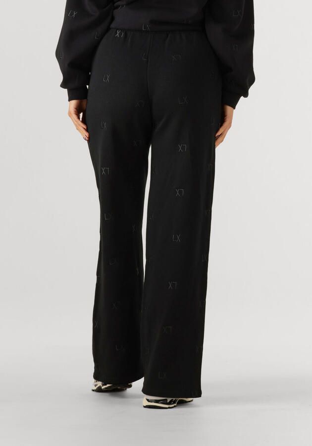 ALIX THE LABEL Dames Broeken Logo Sweat Pant Zwart