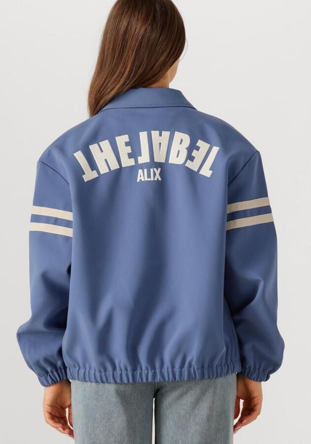 ALIX THE LABEL Dames Jassen Ladies Woven Sport Bomber Blauw - Foto 2