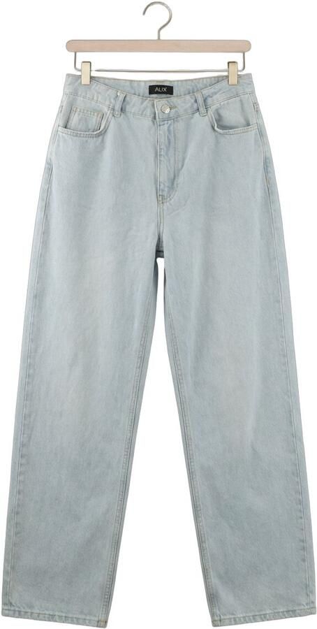 ALIX THE LABEL Dames Jeans Ladies Woven Flowy Denim Pants Lichtblauw - Foto 4