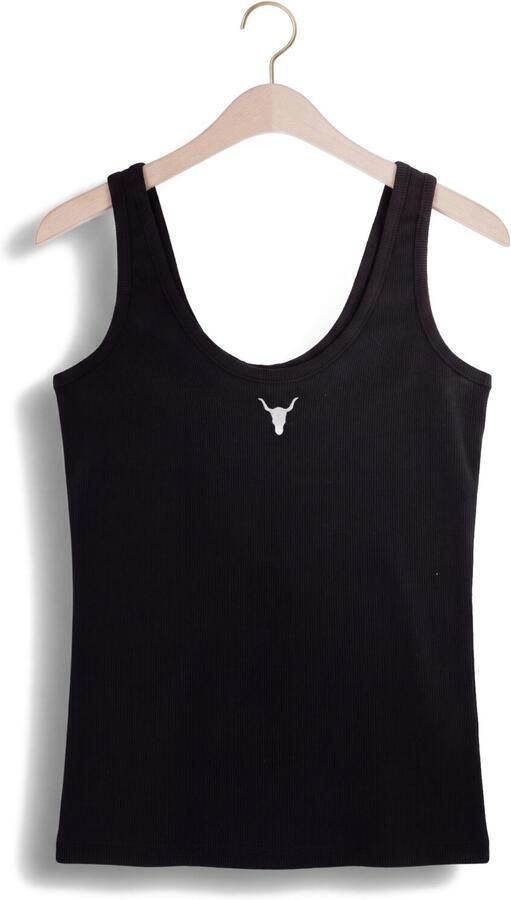 ALIX THE LABEL Dames Tops & T-shirts Ladies Knitted Tank Top Multi - Foto 4