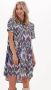 Alix The Label Ikat Tuniek Jurk Dames Geweven Multicolor Dames - Thumbnail 1