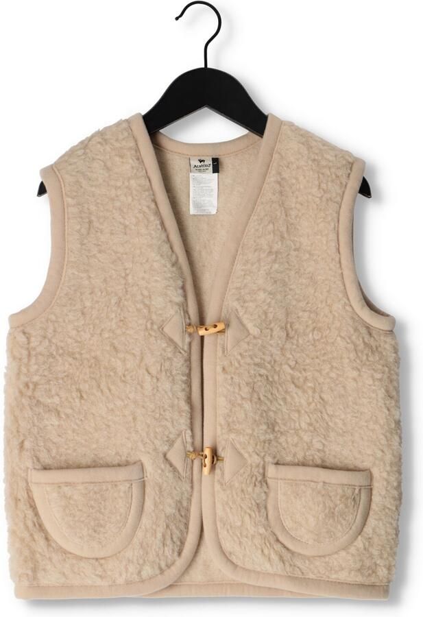 ALWERO Jongens Jassen Bodywarmer Alpen Junior Beige - Foto 3