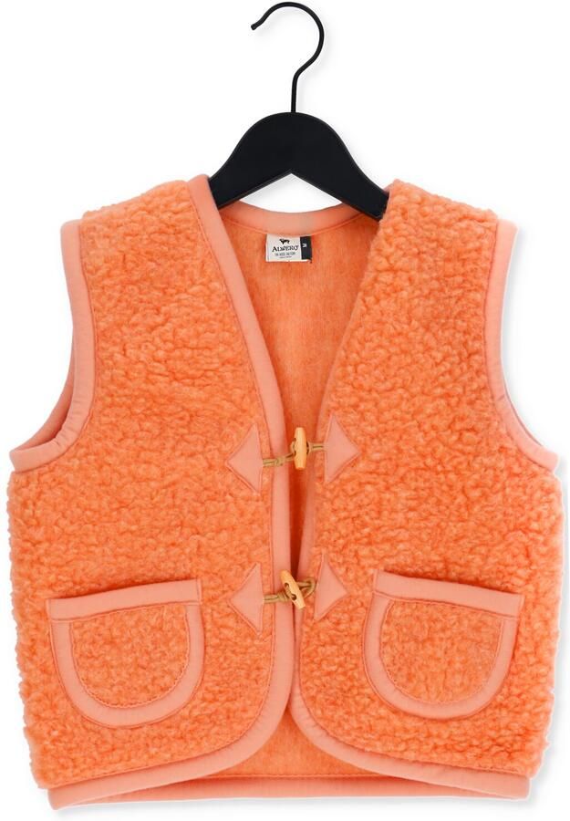 ALWERO Jongens Jassen Bodywarmer Alpen Junior Oranje - Foto 2