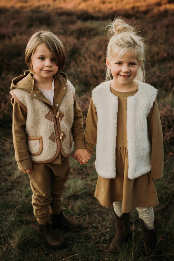 ALWERO Meisjes Blazers Bodywarmeralphen Junior Beige - Foto 3