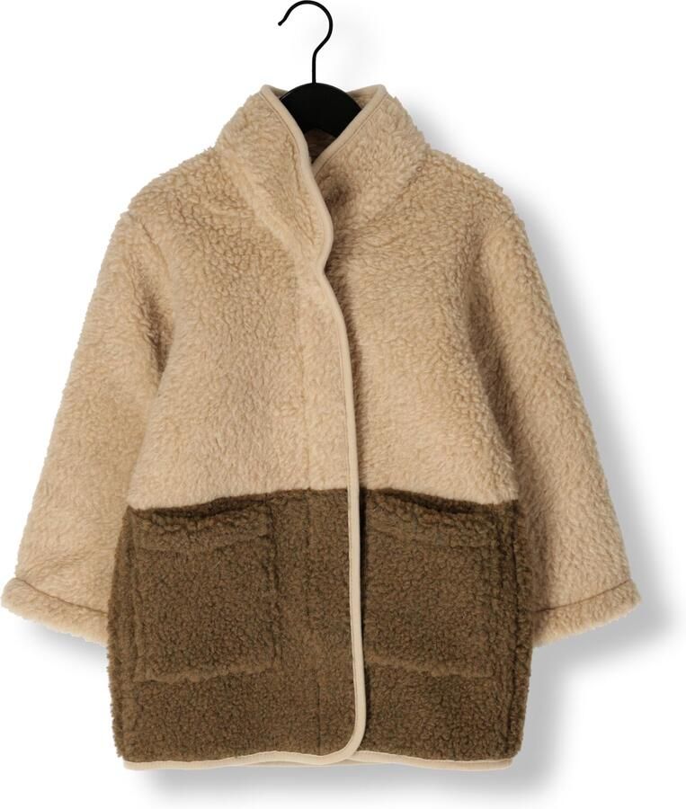 ALWERO Meisjes Jassen Jas Two Sheeps Junior Beige - Foto 2