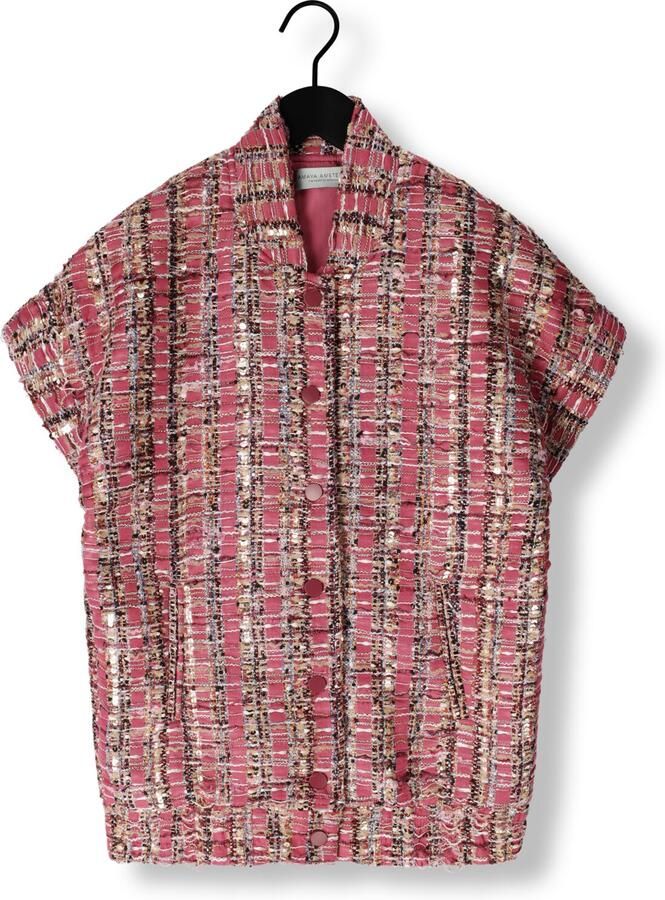 AMAYA AMSTERDAM Dames Blazers Bowie Gilet Roze