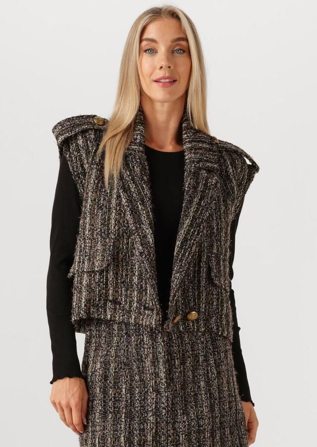 AMAYA AMSTERDAM Dames Blazers Day Gilet Zwart - Foto 4