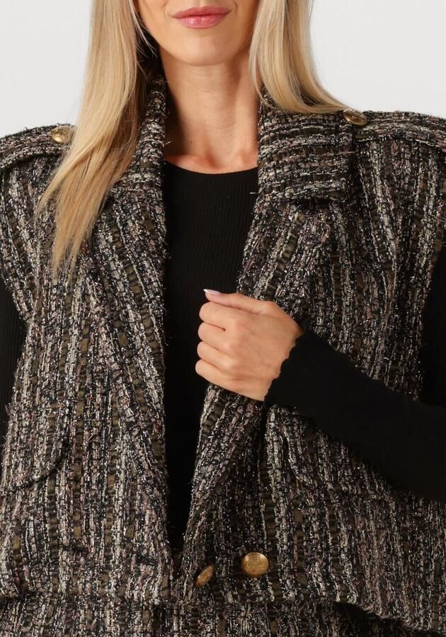 AMAYA AMSTERDAM Dames Blazers Day Gilet Zwart - Foto 2