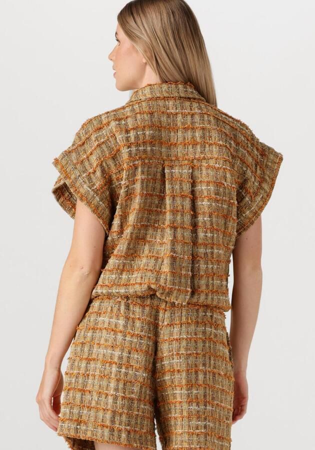 AMAYA AMSTERDAM Dames Blazers Emma Gilet Oranje - Foto 2