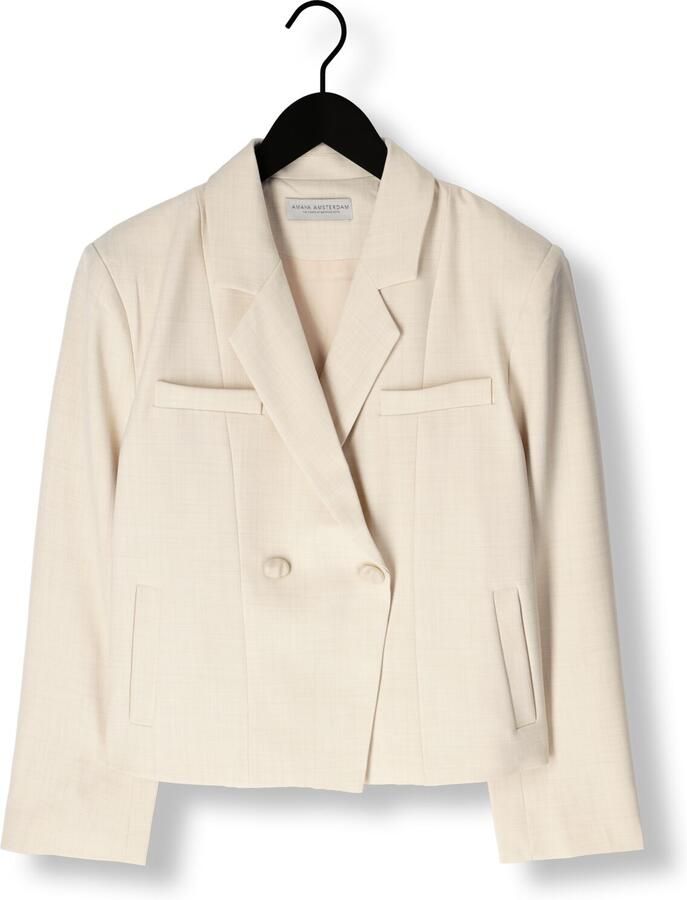 AMAYA AMSTERDAM Dames Blazers Glory Beige