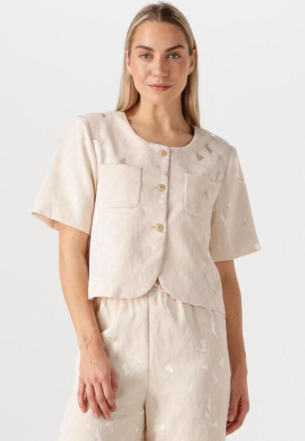 AMAYA AMSTERDAM Dames Blazers Silver Zilverkleurig - Foto 4