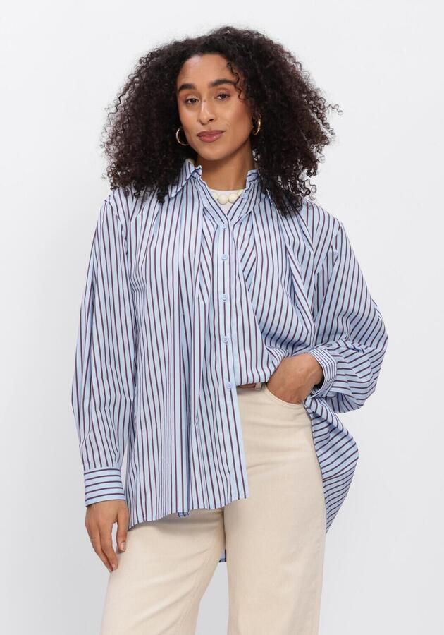 AMAYA AMSTERDAM Dames Blouses Blaze Lichtblauw
