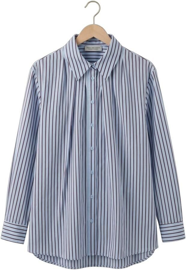 AMAYA AMSTERDAM Dames Blouses Blaze Lichtblauw - Foto 4