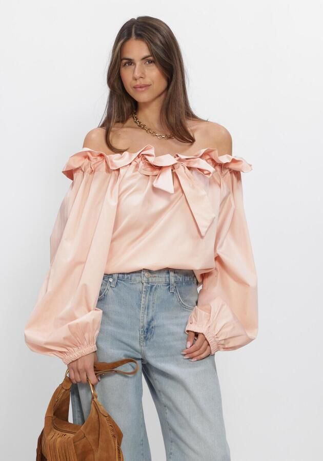 AMAYA AMSTERDAM Dames Blouses Dane Blouse Lichtroze