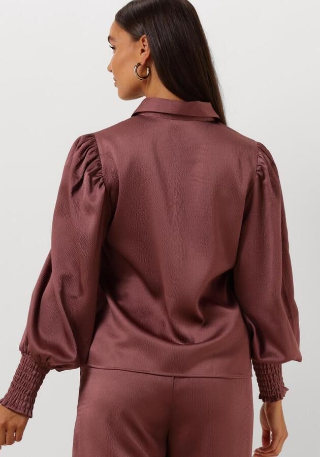 Amaya Amsterdam Dexter Lange Mouw Blouse Purple Dames