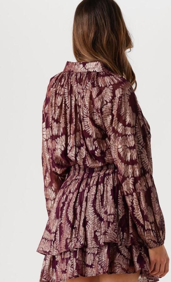 Amaya Amsterdam Droom Lange Mouw Blouse Purple Dames - Foto 3