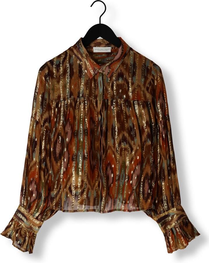 Amaya Amsterdam FAY Lange Mouw Blouse Multicolor Dames - Foto 1