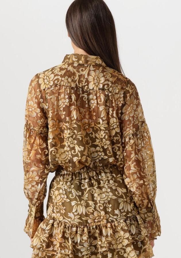 AMAYA AMSTERDAM Dames Blouses Fay Groen - Foto 3