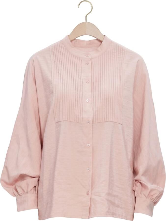 AMAYA AMSTERDAM Dames Blouses Faya Blouse Lichtroze - Foto 2