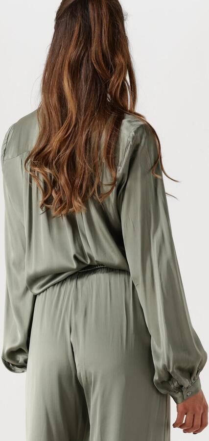 Amaya Amsterdam Groene JIP Blouse Stijlvol en veelzijdig Green Dames - Foto 3