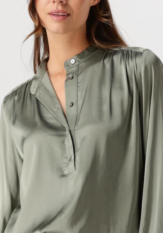 Amaya Amsterdam Groene JIP Blouse Stijlvol en veelzijdig Green Dames - Foto 2