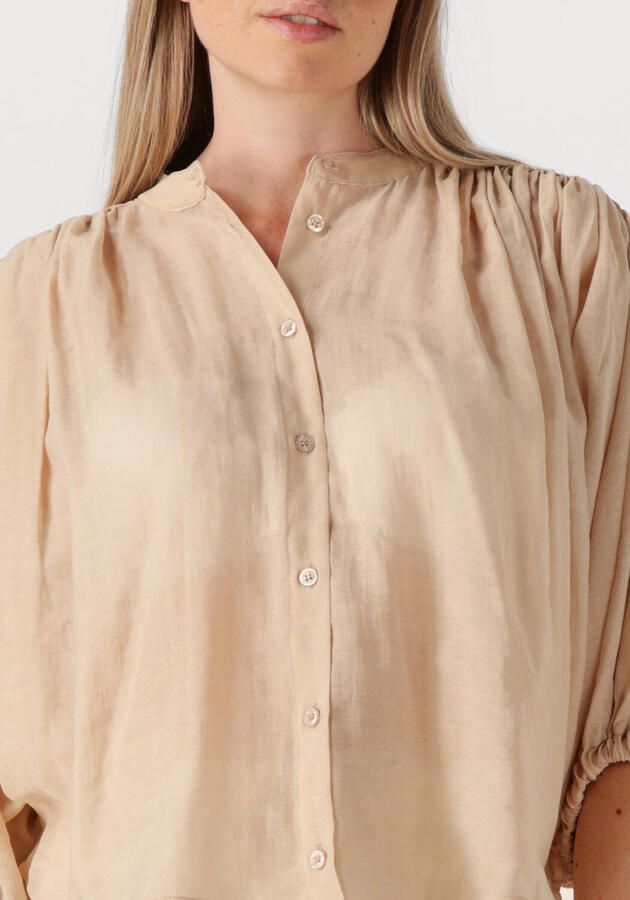 AMAYA AMSTERDAM Dames Blouses Juno Blouse Beige - Foto 3