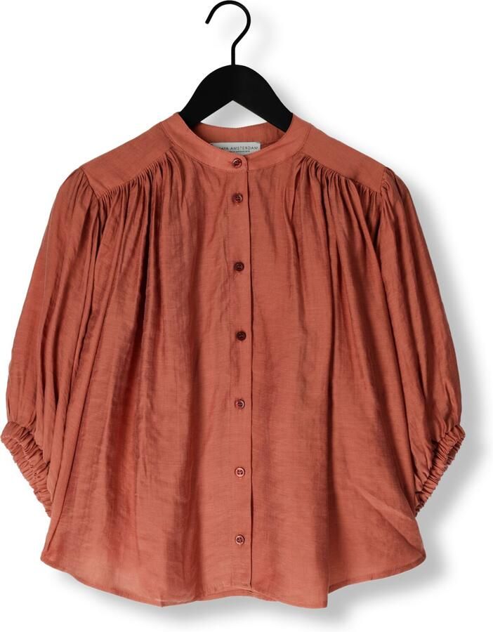 AMAYA AMSTERDAM Dames Blouses Juno Blouse Rood