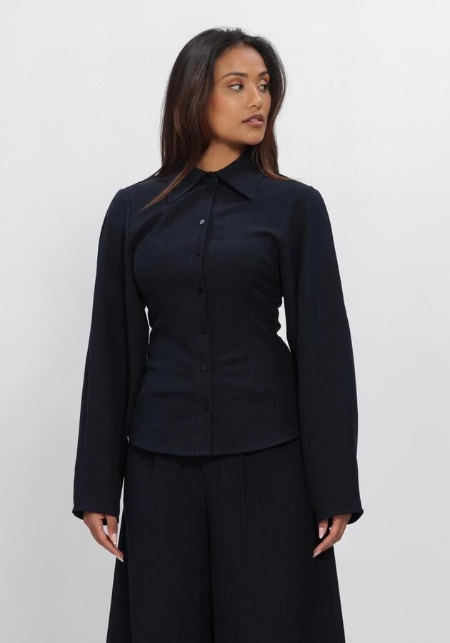AMAYA AMSTERDAM Dames Blouses Loui Blouse Donkerblauw