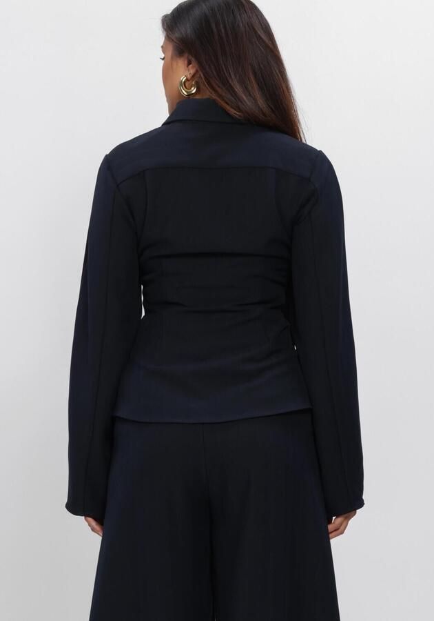 AMAYA AMSTERDAM Dames Blouses Loui Blouse Donkerblauw - Foto 2