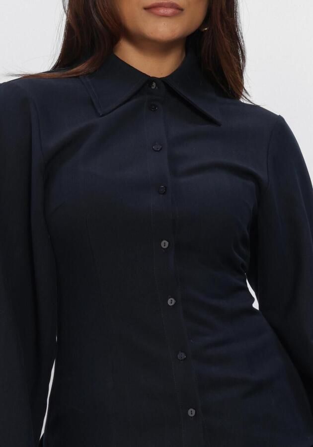 AMAYA AMSTERDAM Dames Blouses Loui Blouse Donkerblauw - Foto 3