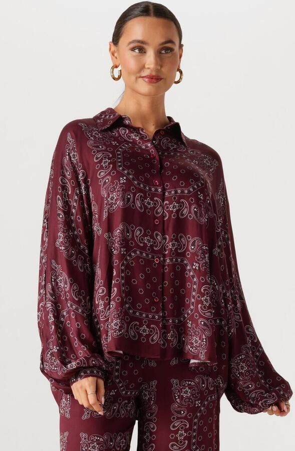 AMAYA AMSTERDAM Dames Blouses Louise Bordeaux