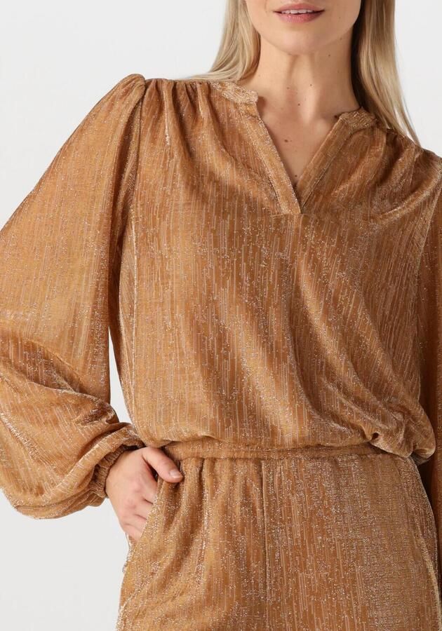 AMAYA AMSTERDAM Dames Blouses Mary Goudkleurig - Foto 2
