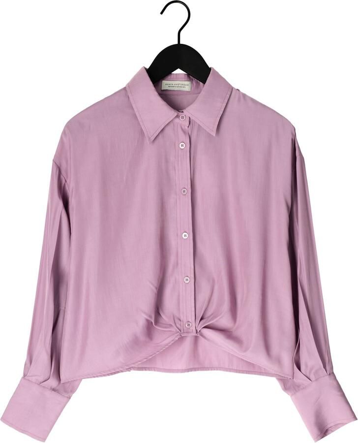 AMAYA AMSTERDAM Dames Blouses Mora Lila - Foto 2