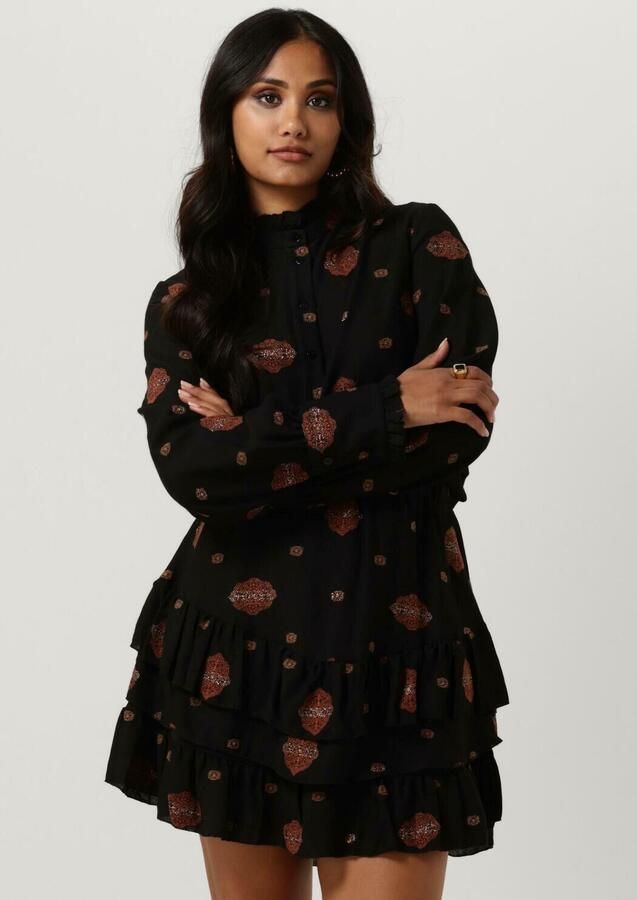 Amaya Amsterdam Zwarte Nola Blouse Black Dames - Foto 4