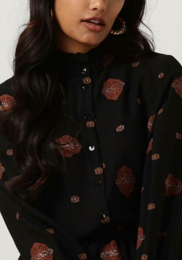 Amaya Amsterdam Zwarte Nola Blouse Black Dames - Foto 3